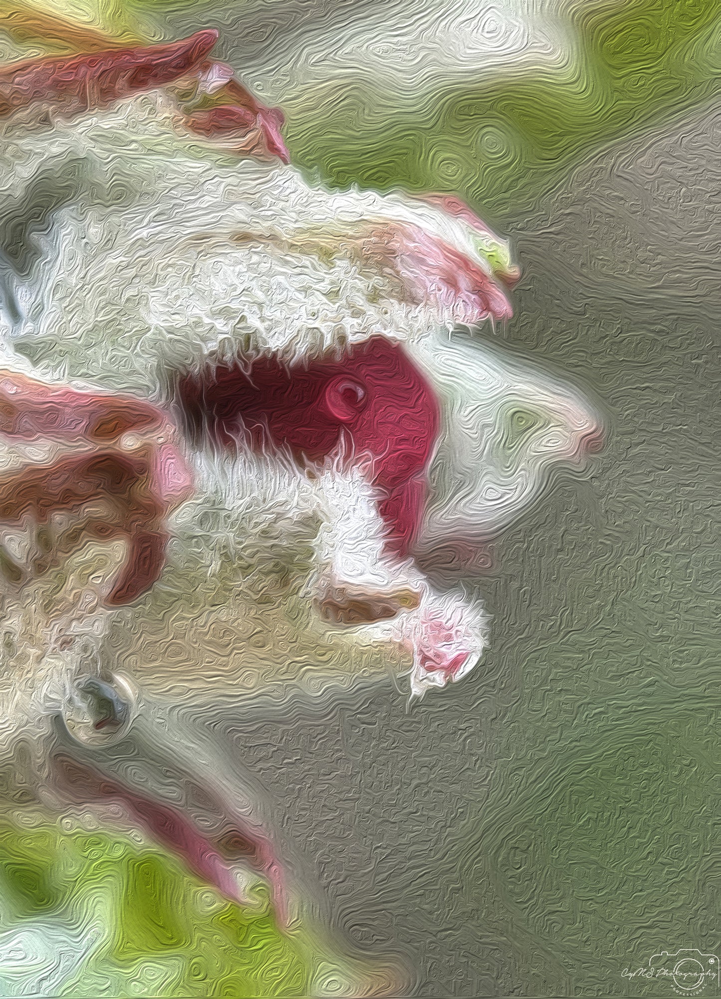 Digital Oil Painting - Superb Droplet V256