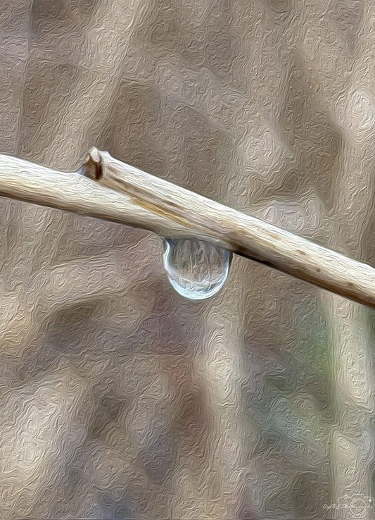 Beautiful water drop_V033_oil painting - Superbpictures