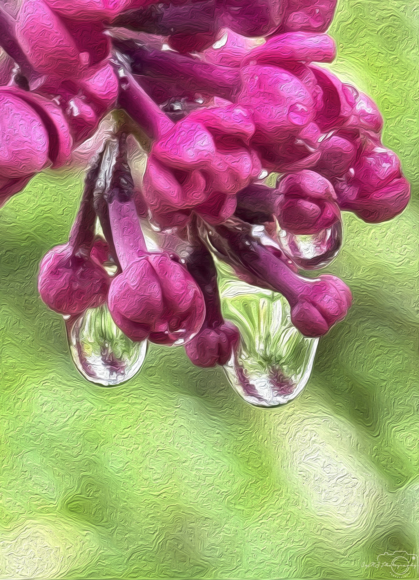 Digital Oil Painting - Superb Droplet V460