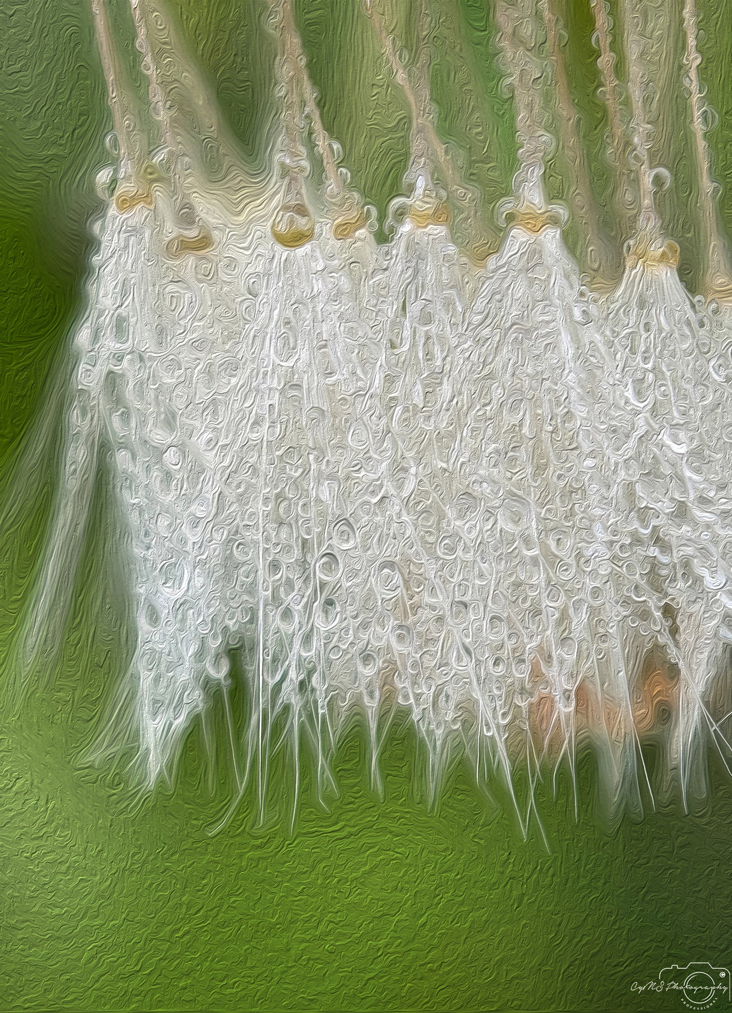 Beautiful water drop_V589_oil painting