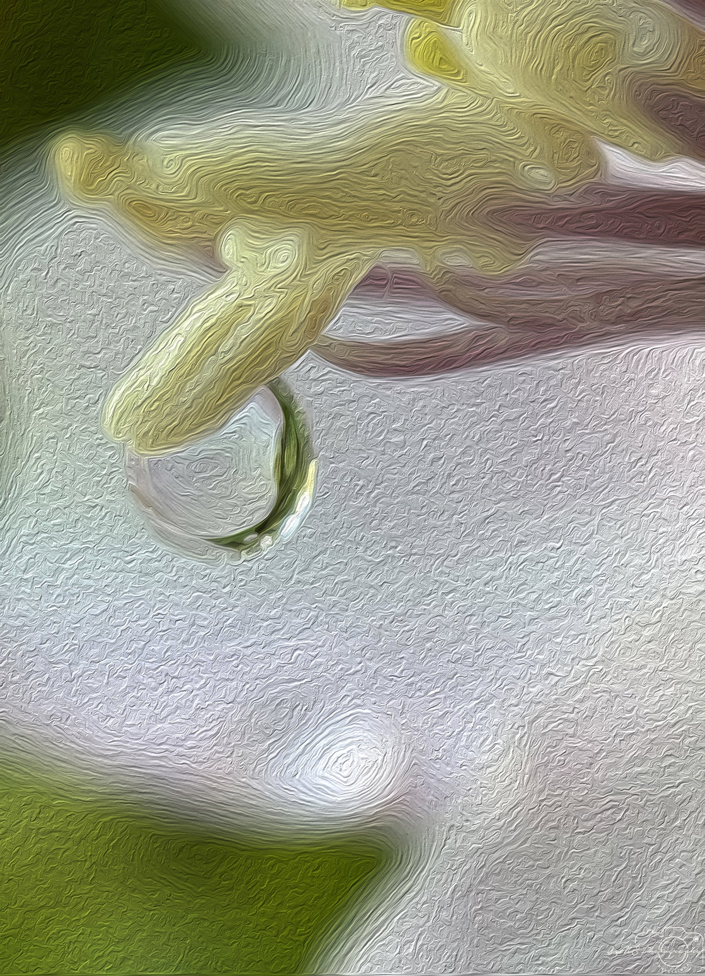Digital Oil Painting - Superb Droplet V661