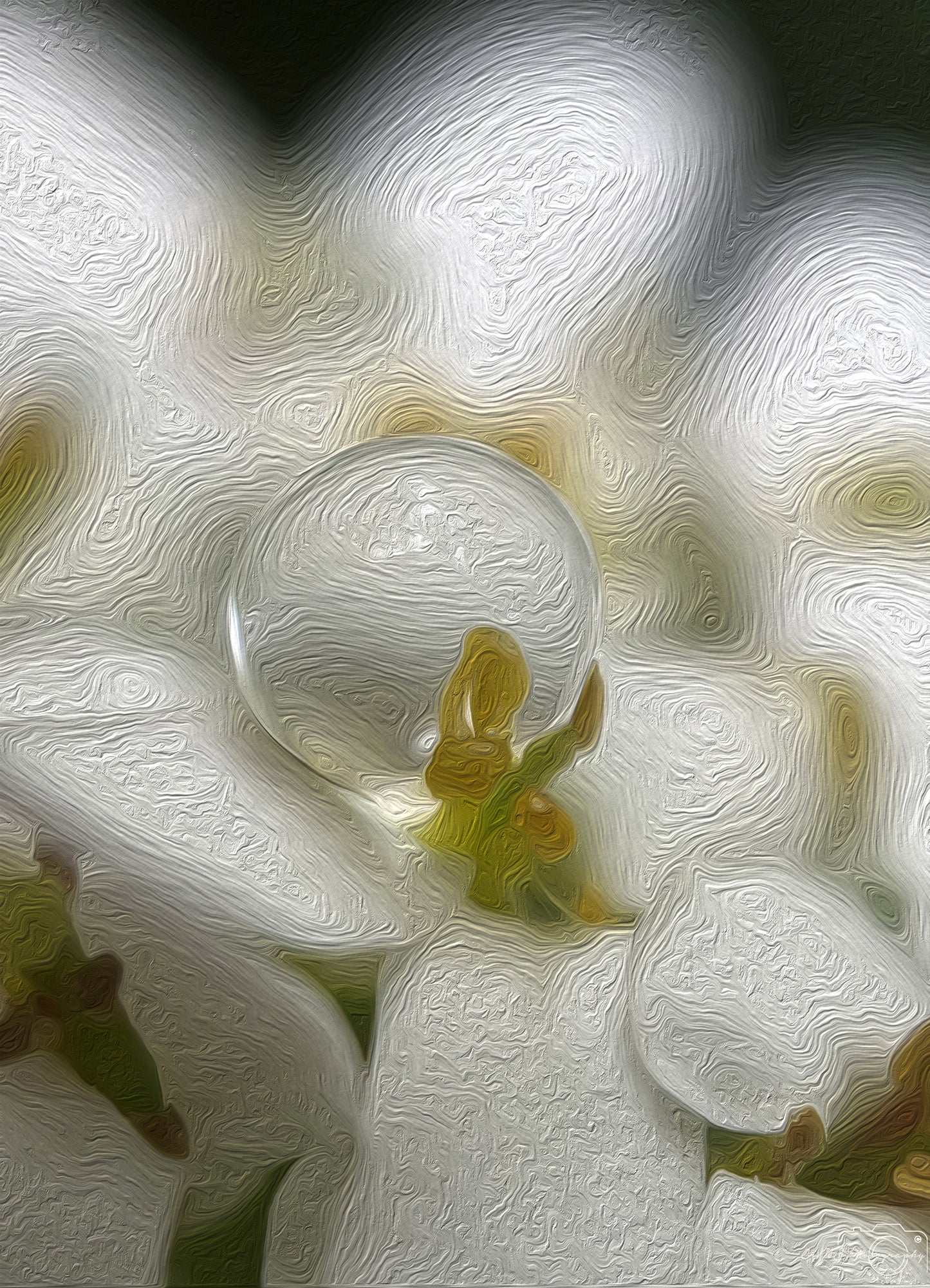 Digital Oil Painting - Superb Droplet V683