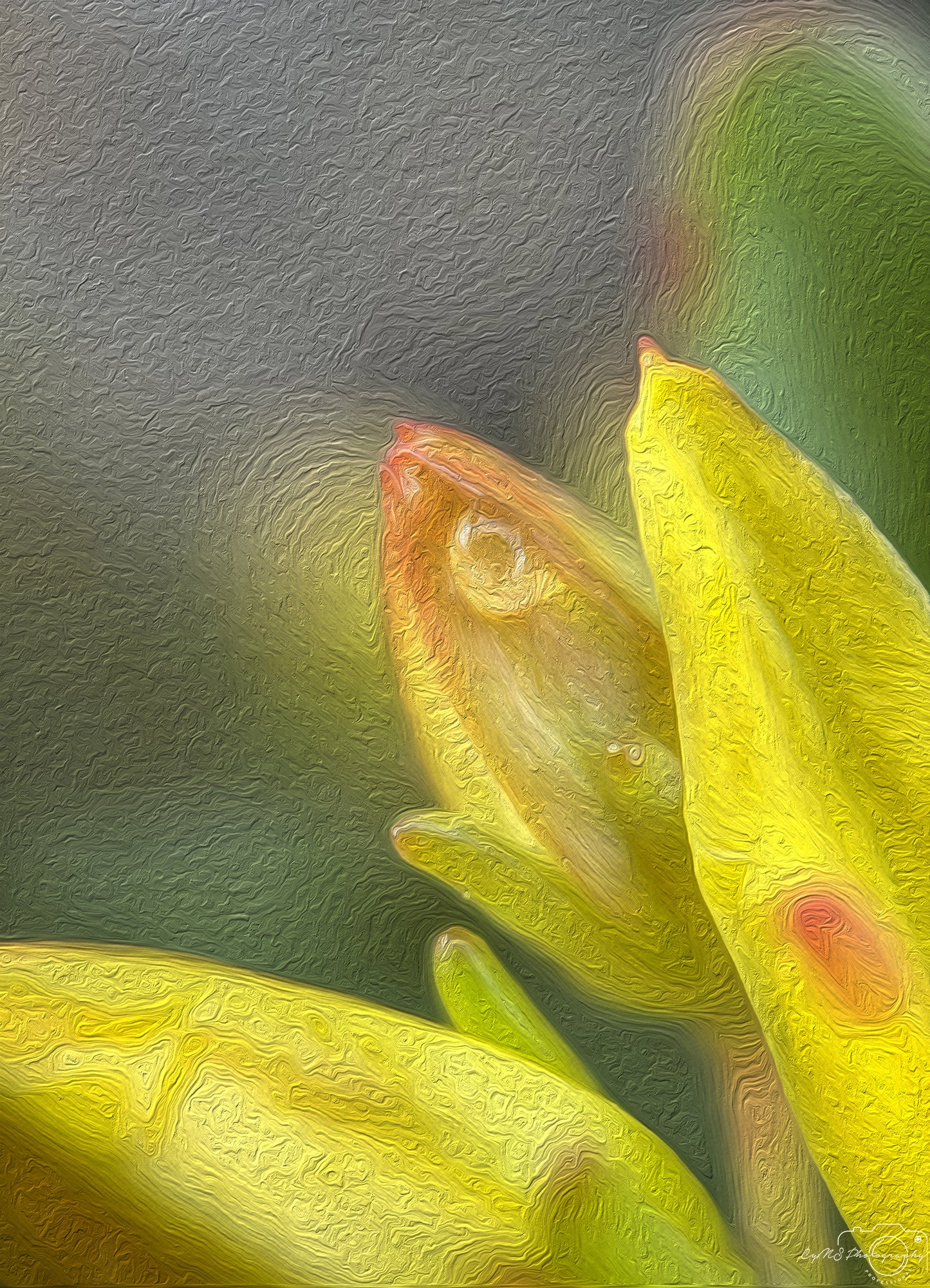 Digital Oil Painting - Superb Droplet V692