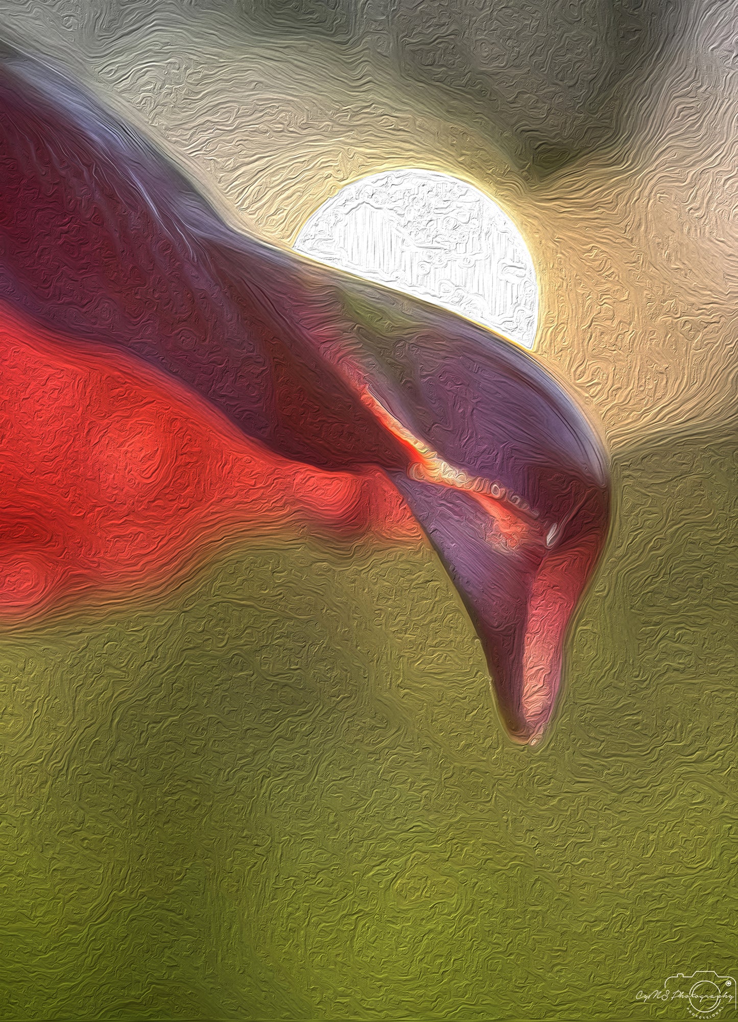 Digital Oil Painting - Superb Droplet V706