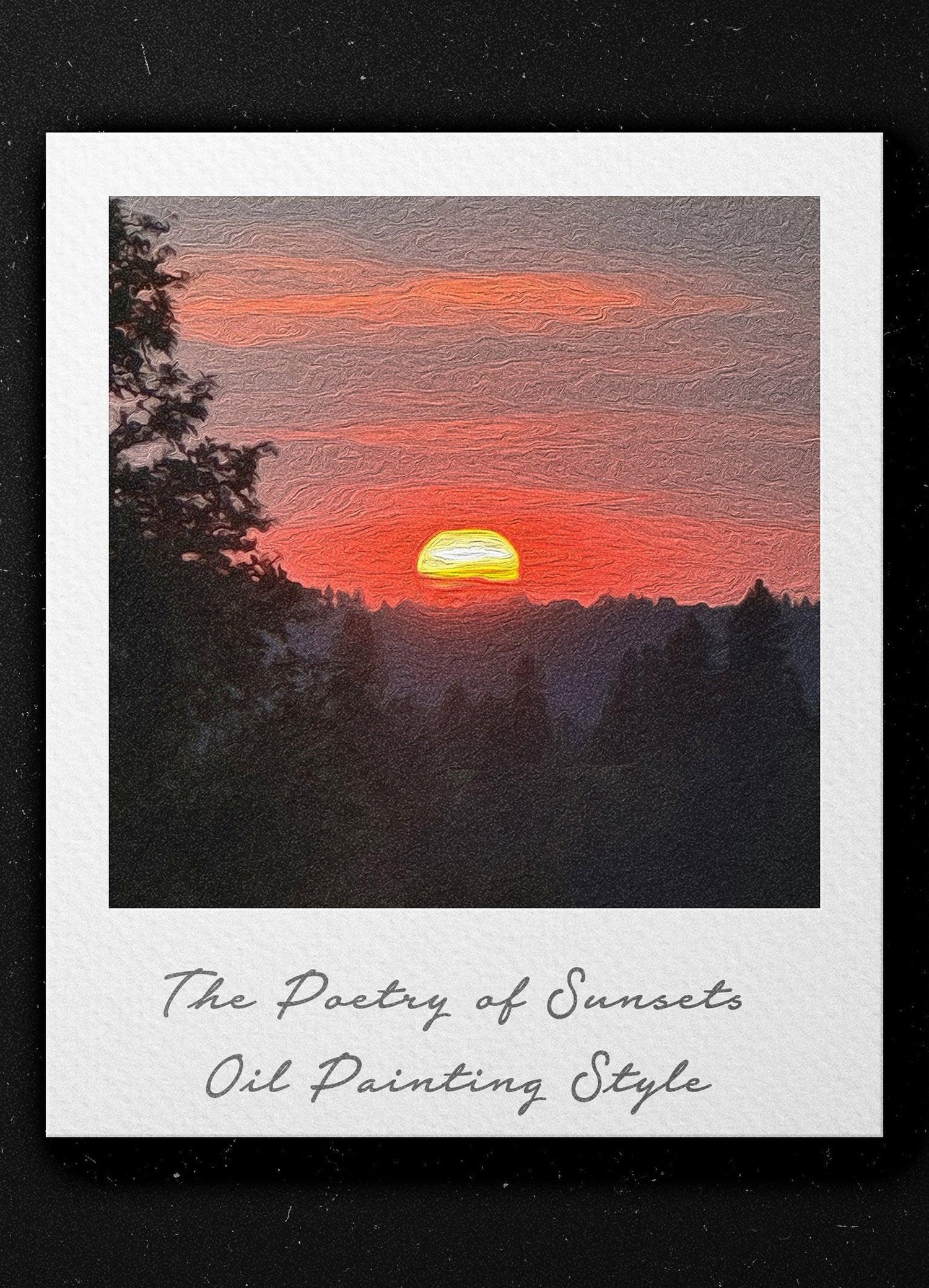 Oil Paintings of Sunsets - Superbpictures