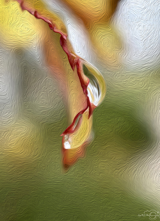 Digital Oil Painting - Superb Droplet V298
