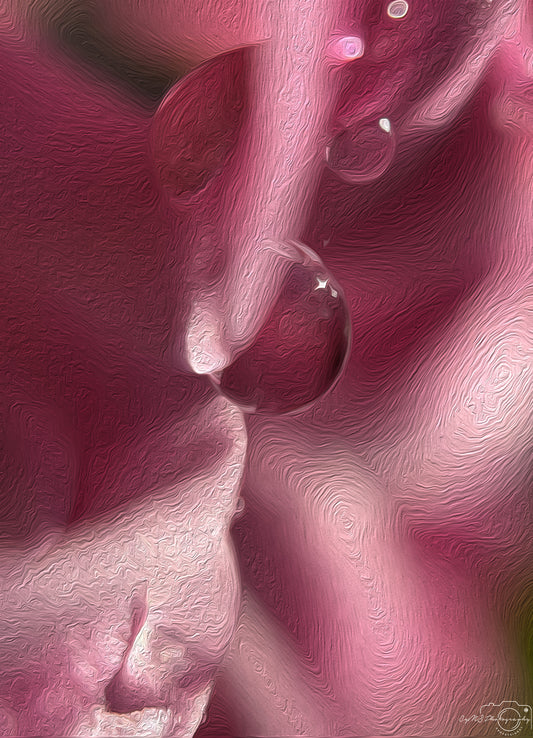 Digital Oil Painting - Superb Droplet V282