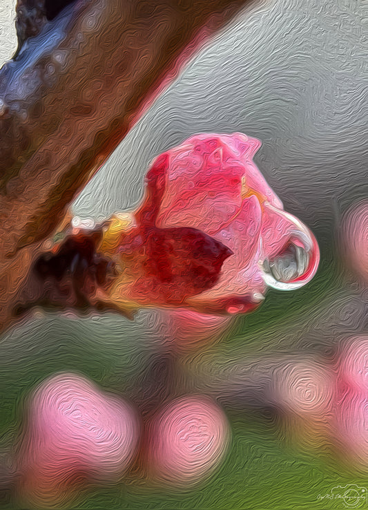 Digital Oil Painting - Superb Droplet V289