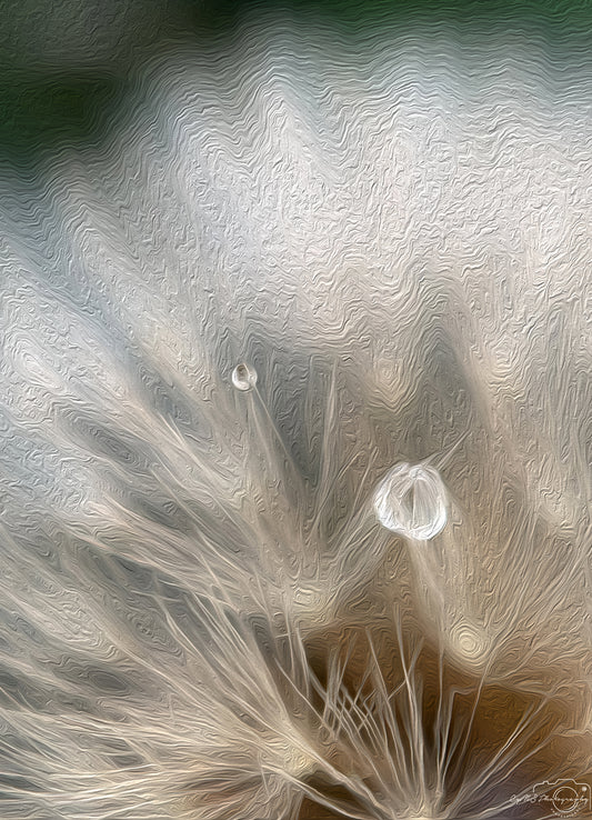 Digital Oil Painting - Superb Droplet V324