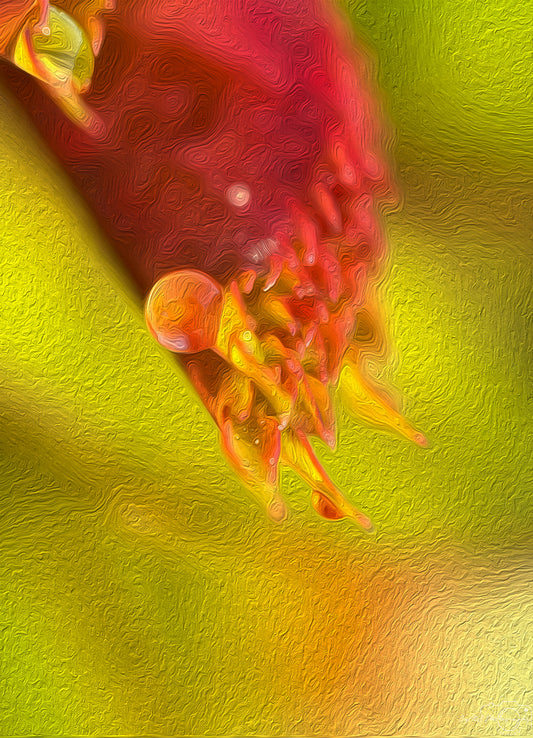 Digital Oil Painting - Superb Droplet V352