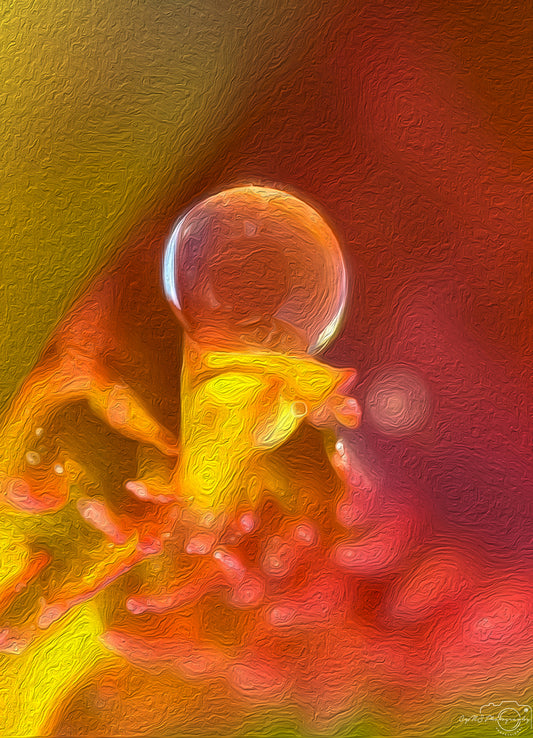 Digital Oil Painting - Superb Droplet V355