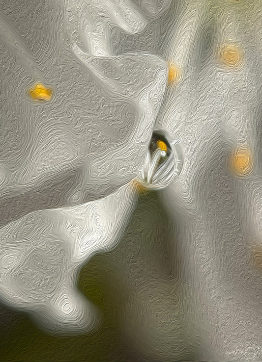 Digital Oil Painting - Superb Droplet V356