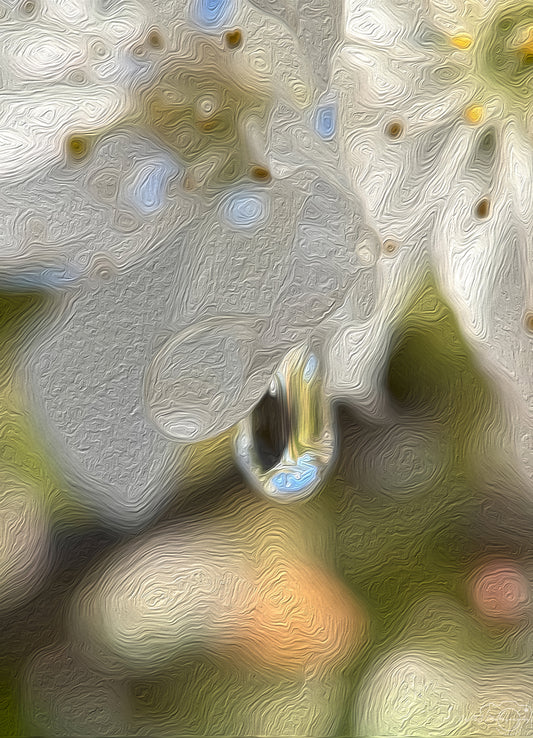 Digital Oil Painting - Superb Droplet V359