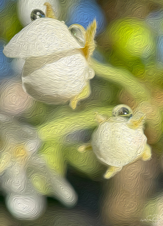 Digital Oil Painting - Superb Droplet V366
