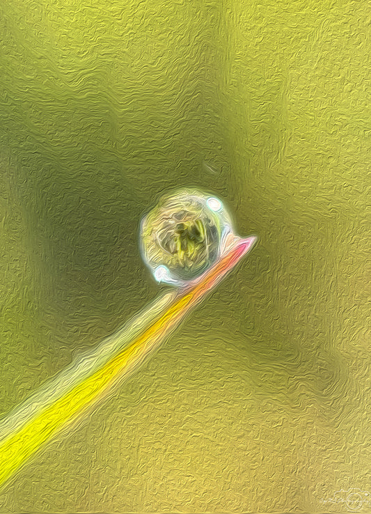 Digital Oil Painting - Superb Droplet V390