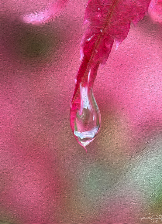 Digital Oil Painting - Superb Droplet V403