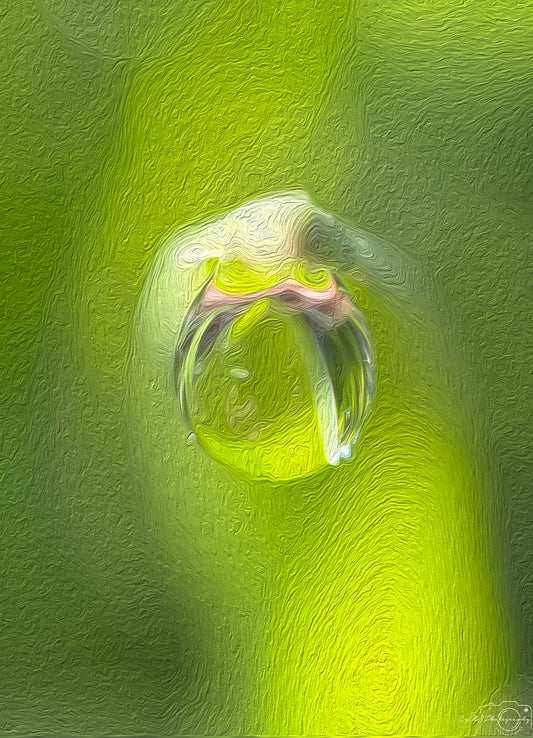 Digital Oil Painting - Superb Droplet V419