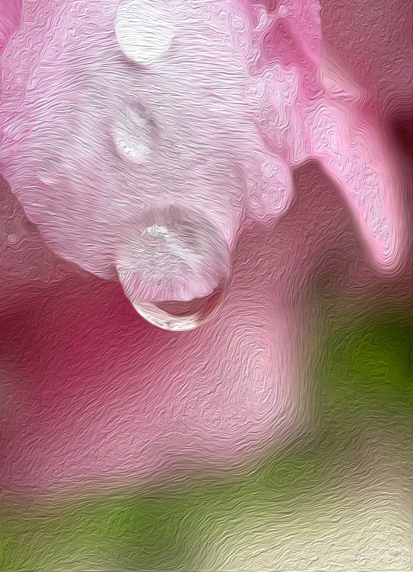 Beautiful water drop_V450_oil painting