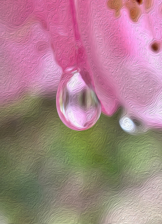 Digital Oil Painting - Superb Droplet V451