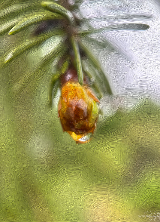 Digital Oil Painting - Superb Droplet V508