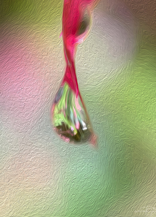 Digital Oil Painting - Superb Droplet V516