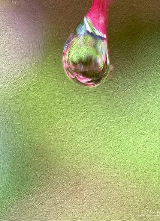Digital Oil Painting - Superb Droplet V517