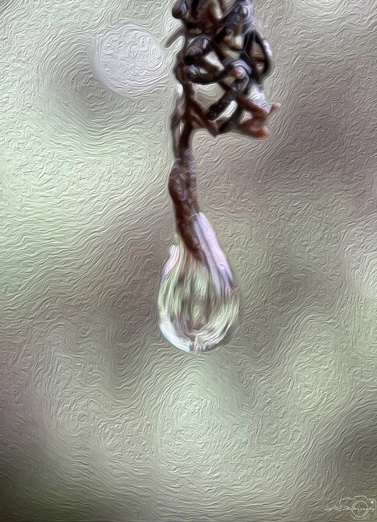 Digital Oil Painting - Superb Droplet V525