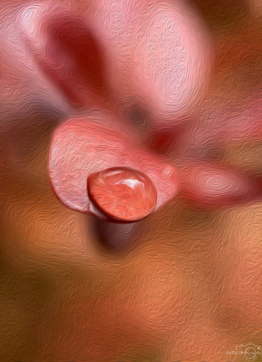Digital Oil Painting - Superb Droplet V540