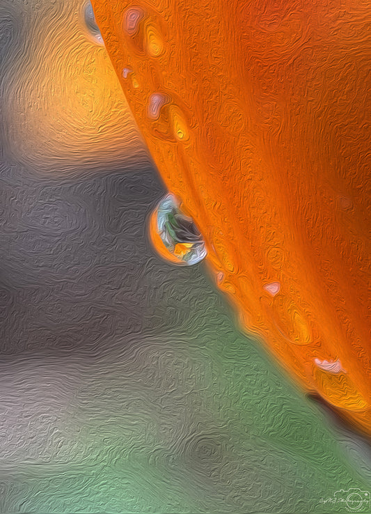 Digital Oil Painting - Superb Droplet V620
