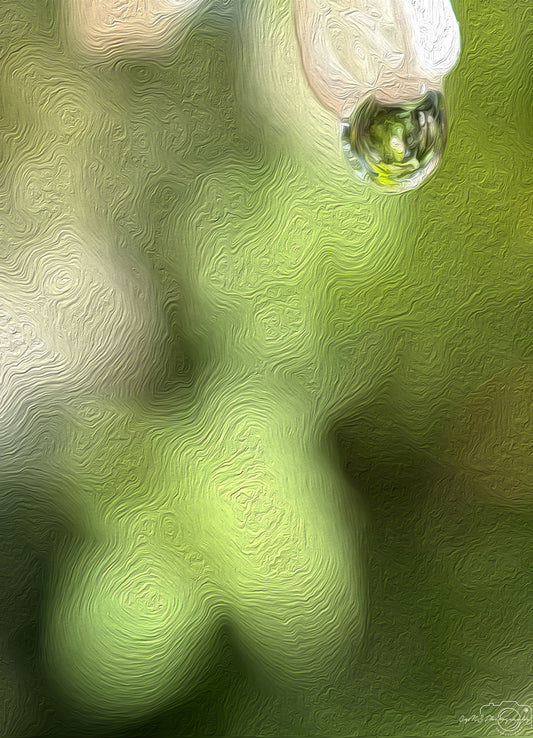 Digital Oil Painting - Superb Droplet V664