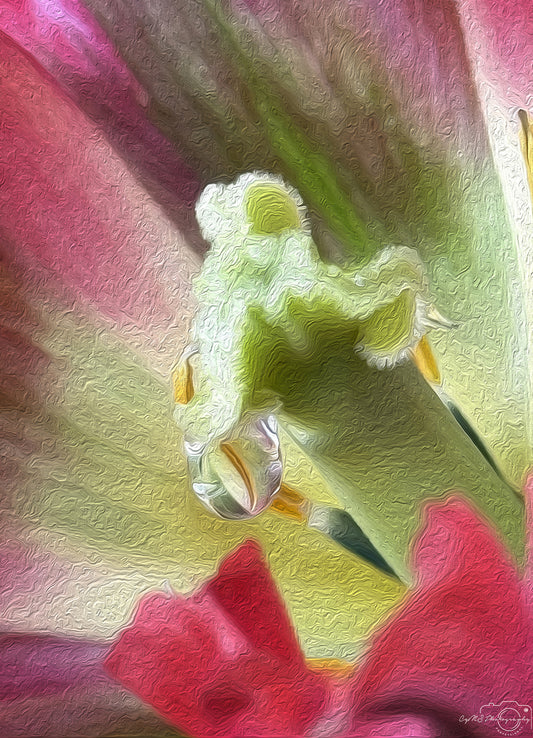 Digital Oil Painting - Superb Droplet V669