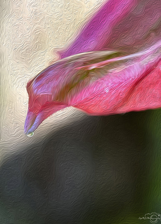 Digital Oil Painting - Superb Droplet V676