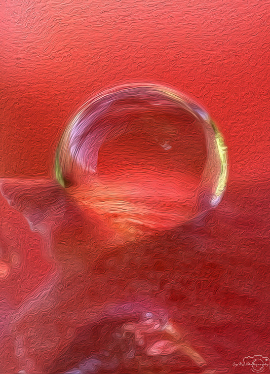 Digital Oil Painting - Superb Droplet V679