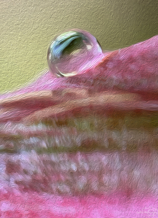 Digital Oil Painting - Superb Droplet V691