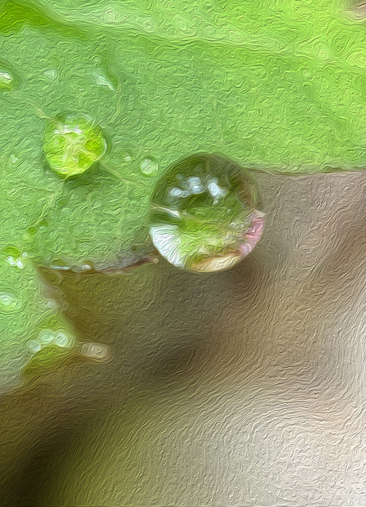 Digital Oil Painting - Superb Droplet V755