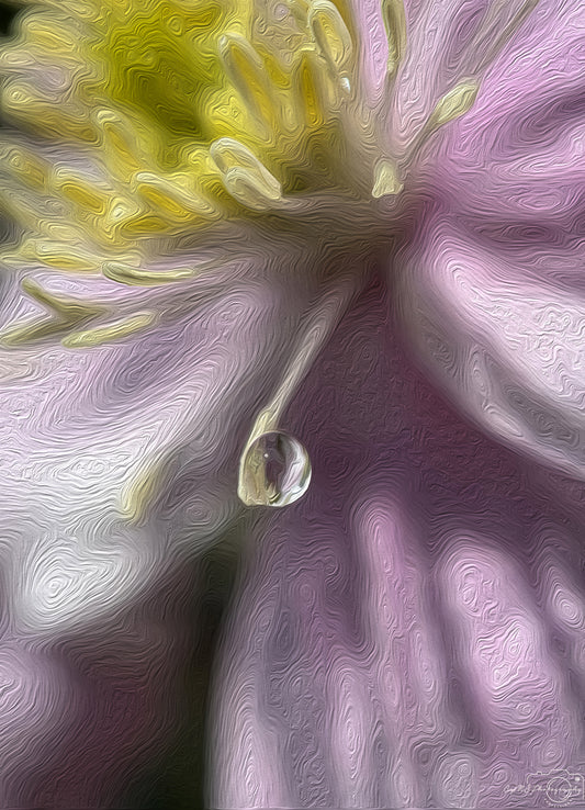 Digital Oil Painting - Superb Droplet V761